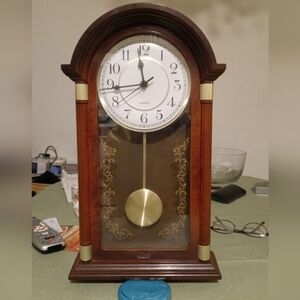 Quartz pendulum swing clock wall clock wall decor